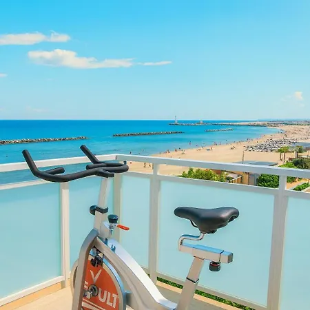 Apartamento Terrazzo Panoramico Fronte Mare Zamponi Civitanova Marche